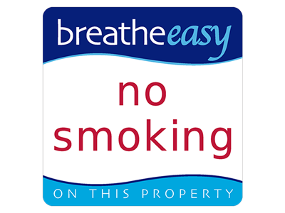 No Smoking Metal Sign